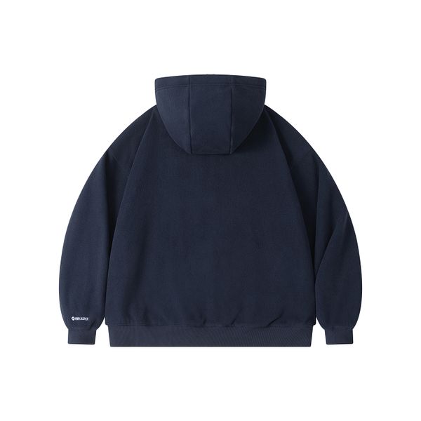 Худи Zip Original fleece темно-синее - фото 14