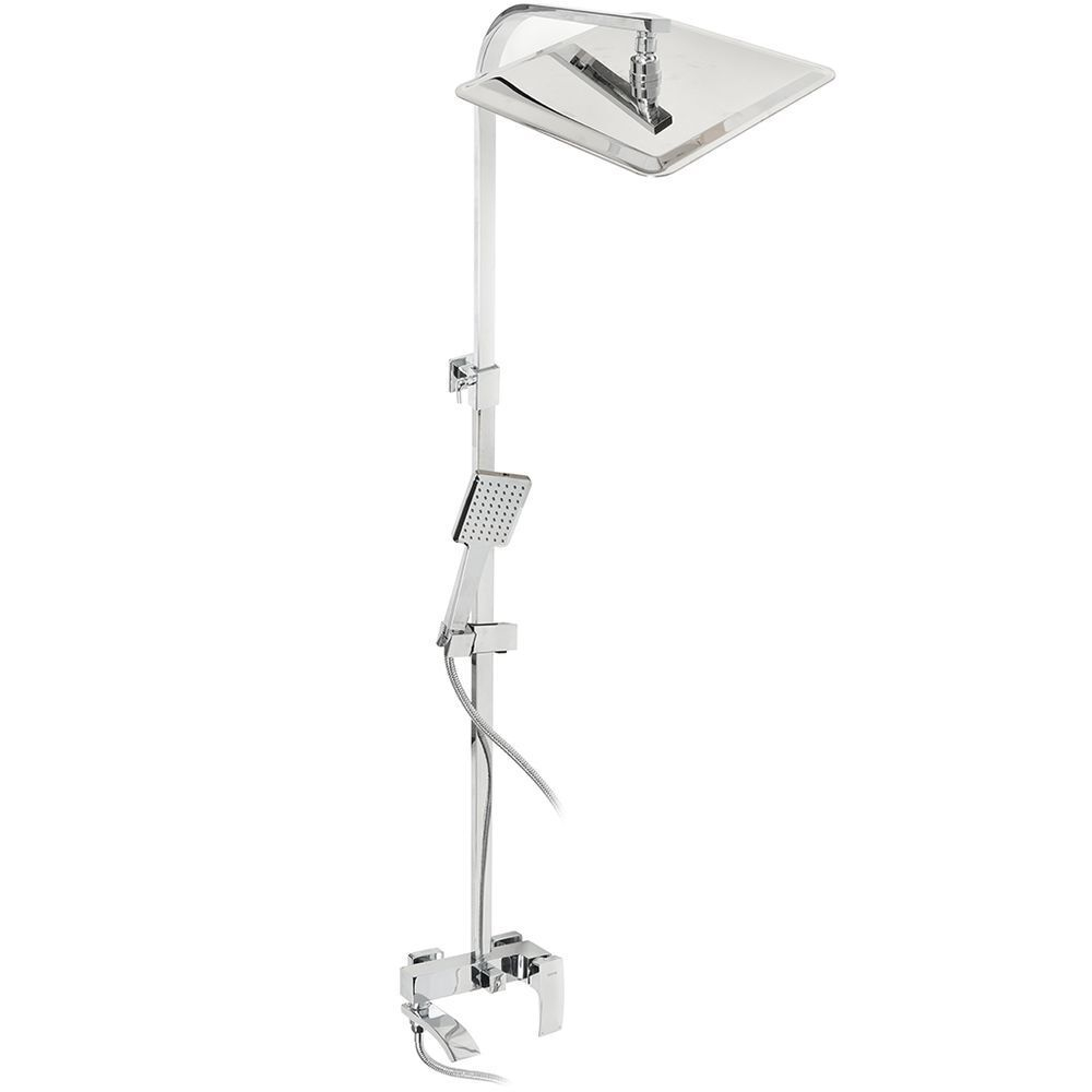 Душевая система для ванны, Gappo, с картриджем, хром, G2407