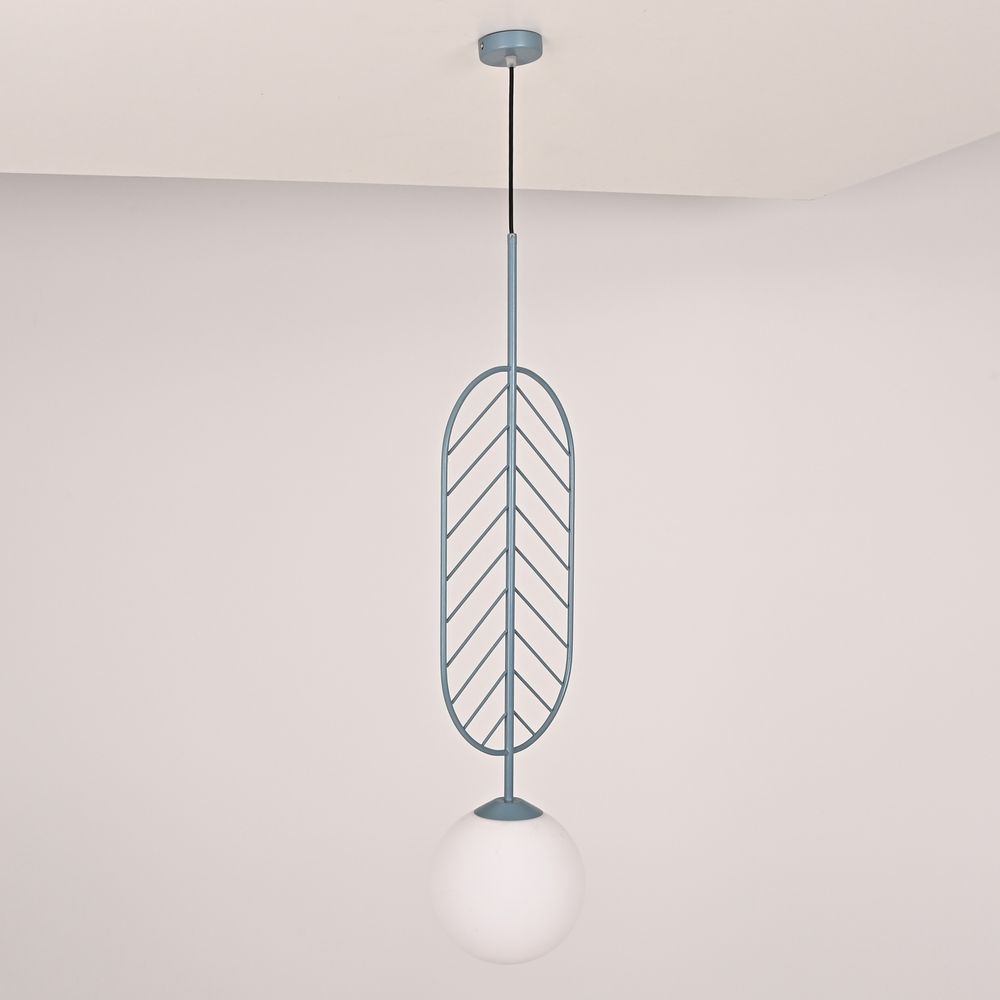Подвесной светильник LEAF C Голубой