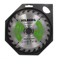 Диск пильный Hilberg Industrial Дерево 200*32/30*24Т HW203