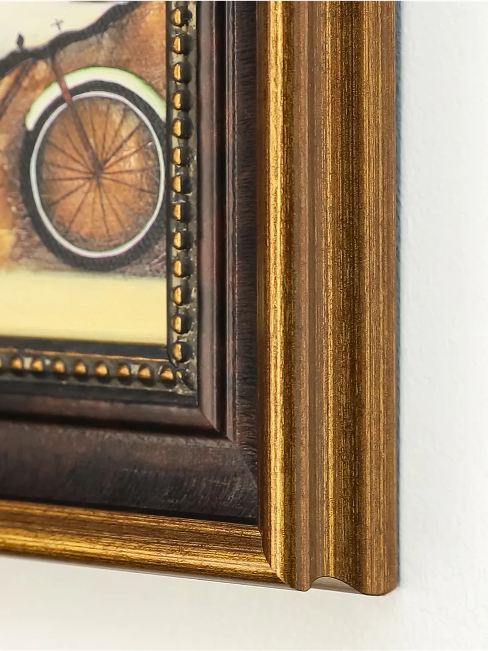 Картина настенная интерьерная в багетной раме 18*21 см