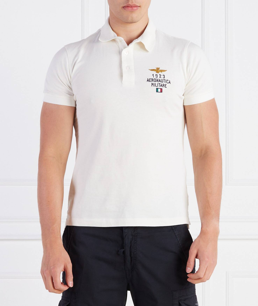 Поло MC Aeronautica Militare - кремовый(PO1670J581)