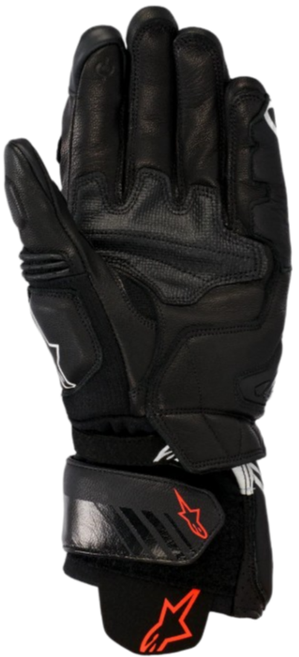 Gloves GP Plus R V3 Leather / Черно-красный