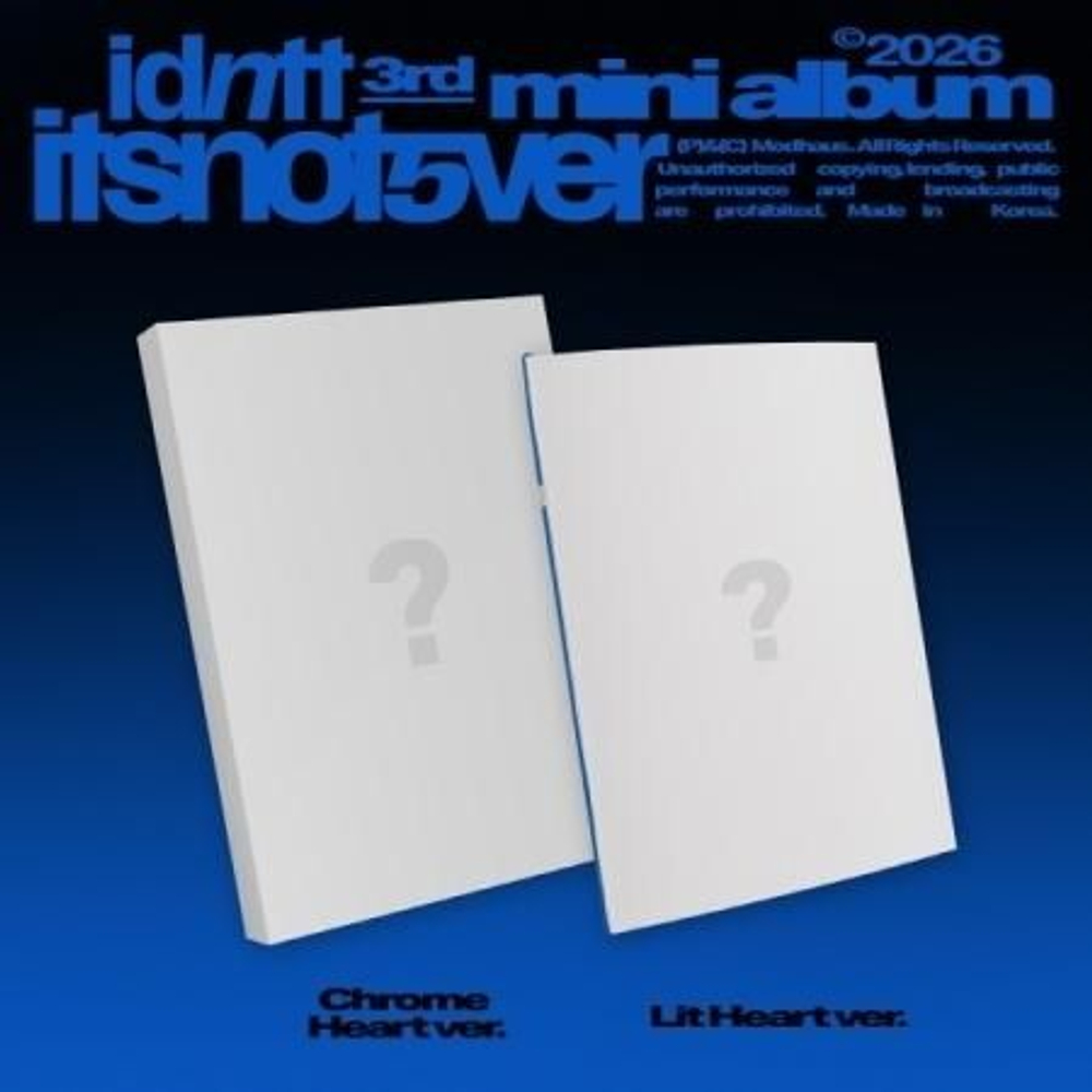 (ПРЕДЗАКАЗ) Альбом IDNTT - ITSNOTOVER 3rd Mini Album RANDOM Version