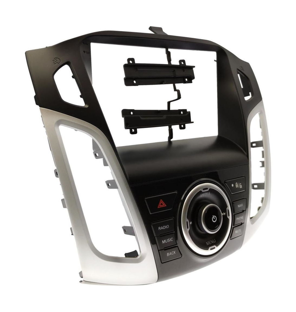 Комплект рамки с разъёмами 9" Ford Focus 3 2011-2019 шайба + кнопки - Car-Smart 7079F2