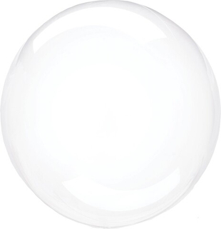 Сфера 30" Deco Bubble (черная упаковка), Прозрачный, Кристалл Fl