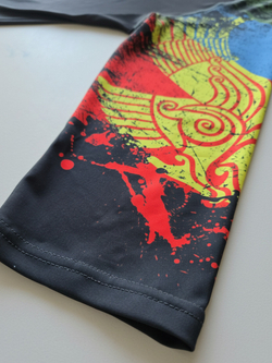 Тренировочная футболка Bad Boy World DAGESTAN черная