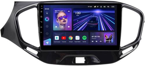 Магнитола для Lada Vesta 2015-2022, Vesta Cross (штатная КЗВ) - Teyes CC3 Android 10, Быстрая, CarPlay, SIM-слот
