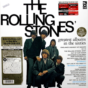 The Rolling Stones / Greatest Albums In The Sixties (17 Mini LP SHM CD+DVD)