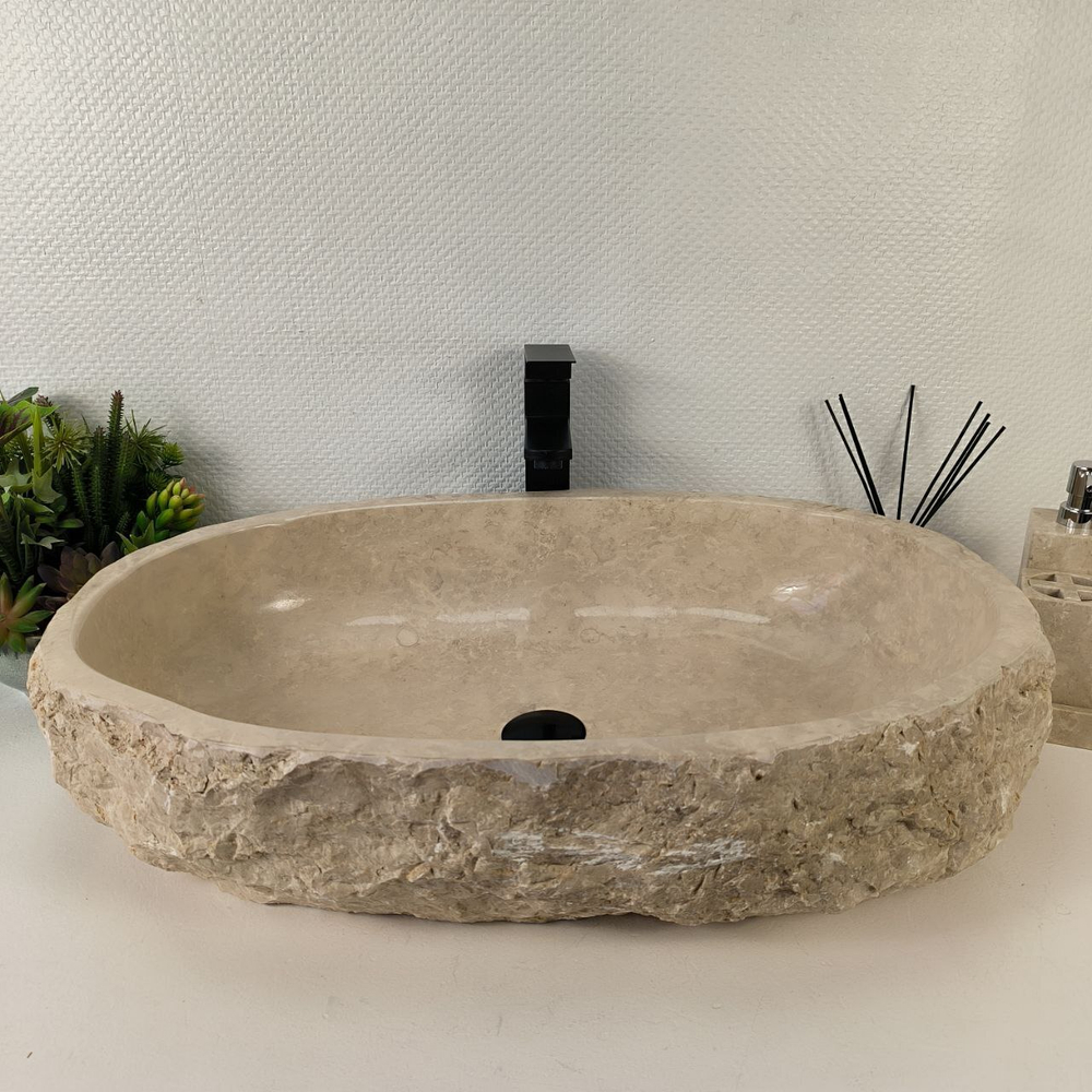 Раковина из мрамора Erozy Cream EM-65516 70*46*16 0880