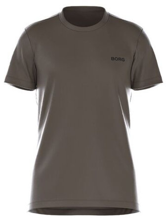 Мужская теннисная футболка Björn Borg Essential Active T-Shirt - зеленый