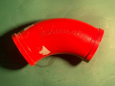 Угол бетоновода DN125*R232*60