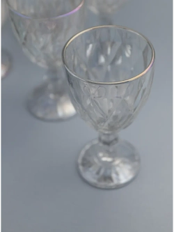 Набор фужеров для вина, 330 мл, 6 шт. перламутровый