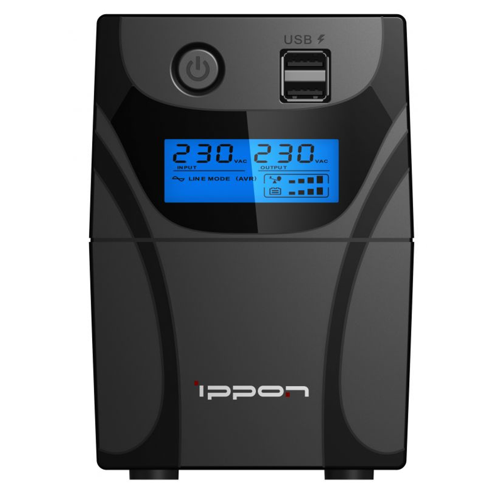 Ippon Back Power Pro II 600 Сетевое оборудование