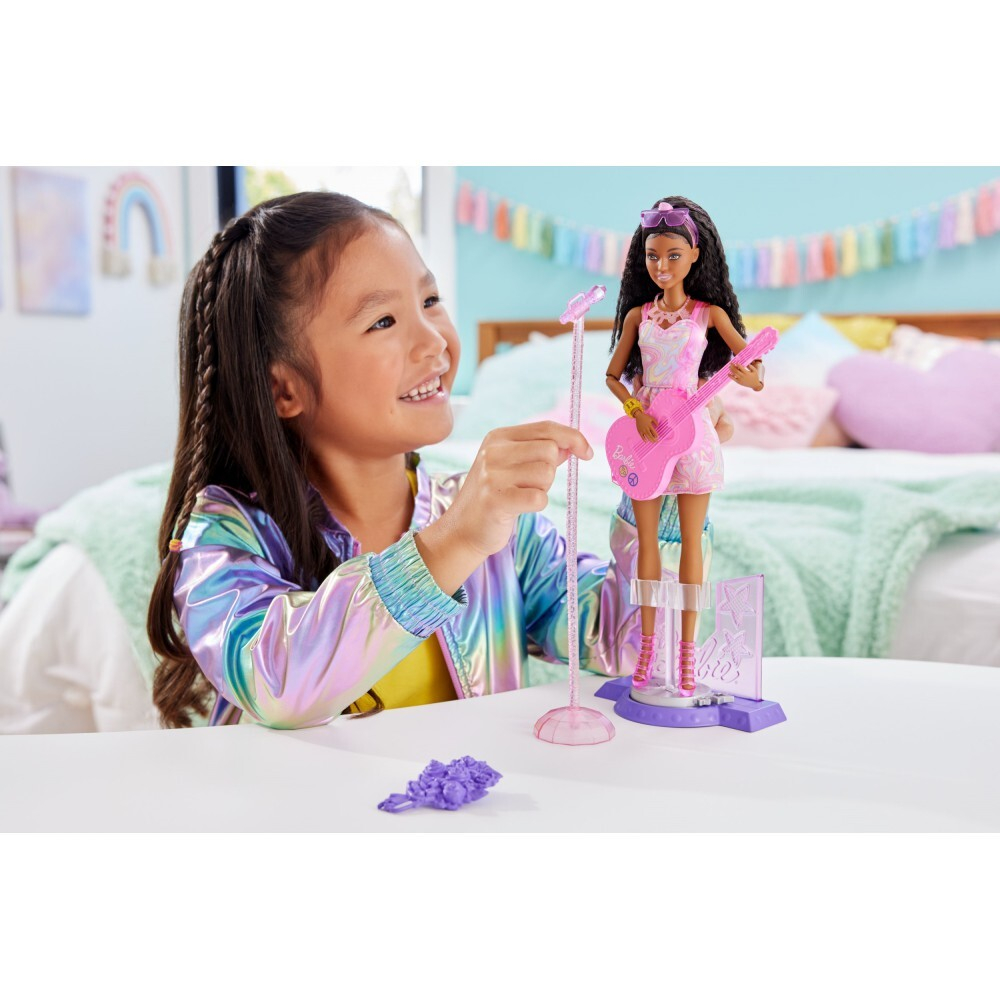 Barbie - Кукла Барби поп-звезда + аксессуары HRG43 / артикул   HRG41 HRG43  / GTIN 194735176083