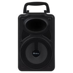 Портативная колонка Intro BRW440 bluetooth беспроводная с микрофоном акустическая черная