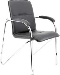 Кресло Everprof Samba CF Экокожа Черный