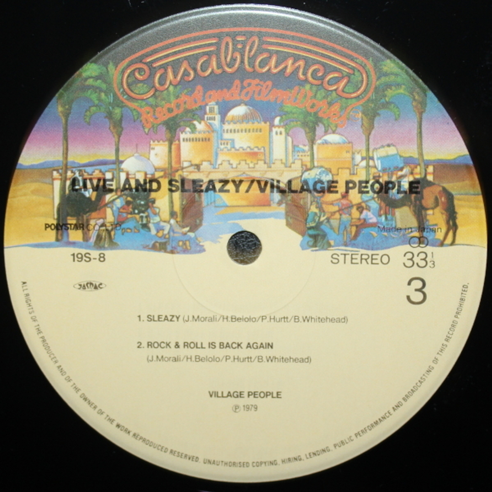 Village People / Live And Sleazy (2LP)