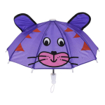 Зонт детский, фиолетовый, 18см, 6-5