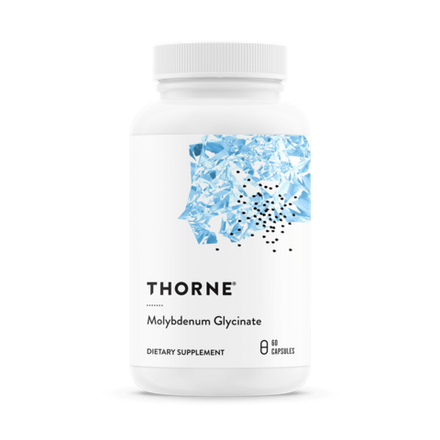Thorne Research, Глицинат молибдена, Molybdenum Glycinate, 60 капсул