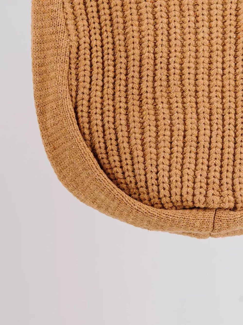 Вязаная вместительная сумка для вещей