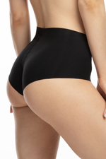 Высокие бесшовные трусики Infinity Boyshorts Maxi (Размер: XL) (Цвет: телесный)