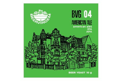 ДРОЖЖИ BEERVINGEM AMERICAN ALE BVG-04, 10 Г