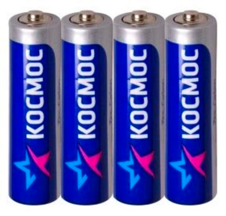 Батарейки Космос AA 1.5V, 4 шт