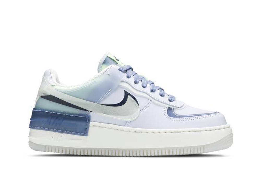 Кроссовки Nike Air Force 1 Shadow Se (Женская размерная сетка)