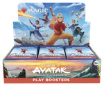 Дисплей игровых бустеров выпуска Avatar: The Last Airbender (на английском языке)
