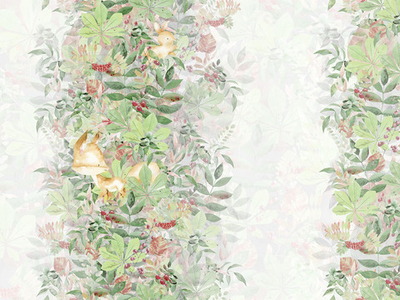 Дизайнерские обои Wall Street Fairy Foxes