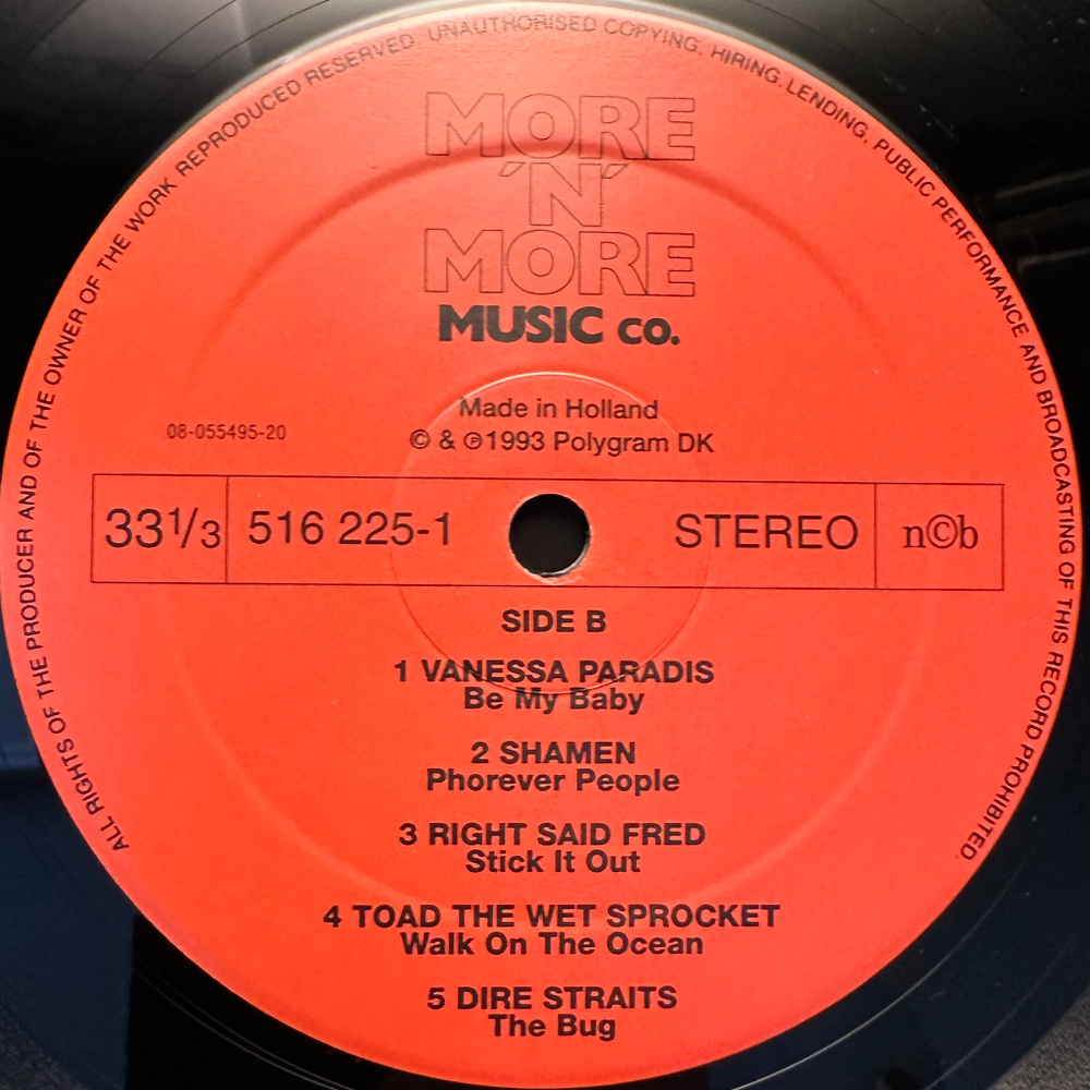 Сборник More'N'More Music 2LP (Голландия 1993г.)