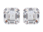 Лабораторно-выращенный бриллиант ашер 6.57х6.53 мм 1.76 ct, 6.60х6.56 1.74 ct E/VVS2 (пара)