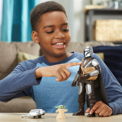 Hasbro Star Wars Galactic Action - интерактивные фигурки Мандалориана и Грогу F5194 / артикул   F5194  / GTIN 5010993959808