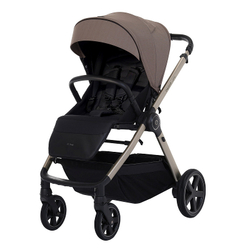 Детская коляска 3 в 1 Espiro Only 2025 и автокресло Pi Black 408 nude brown/Чёрный (Black 110)