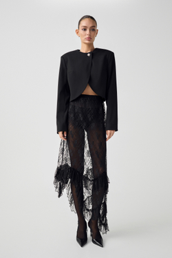 Комплект: топ и юбка из кружева