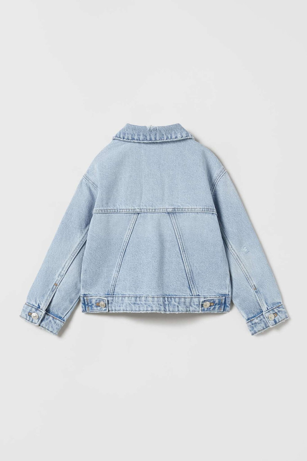 ZARA ДЖИНСОВАЯ КУРТКА, ГОЛУБОЙ