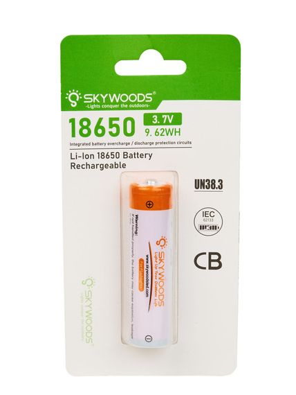 Аккумулятор Skywoods 18650 2600mAh