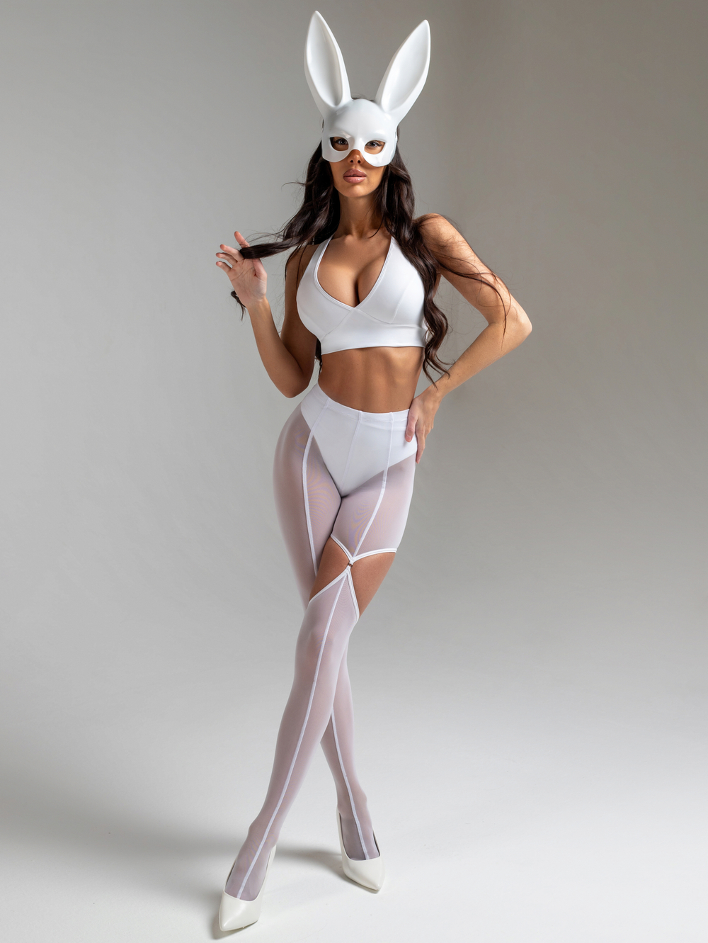 Лосины Casino Shadow, Белый