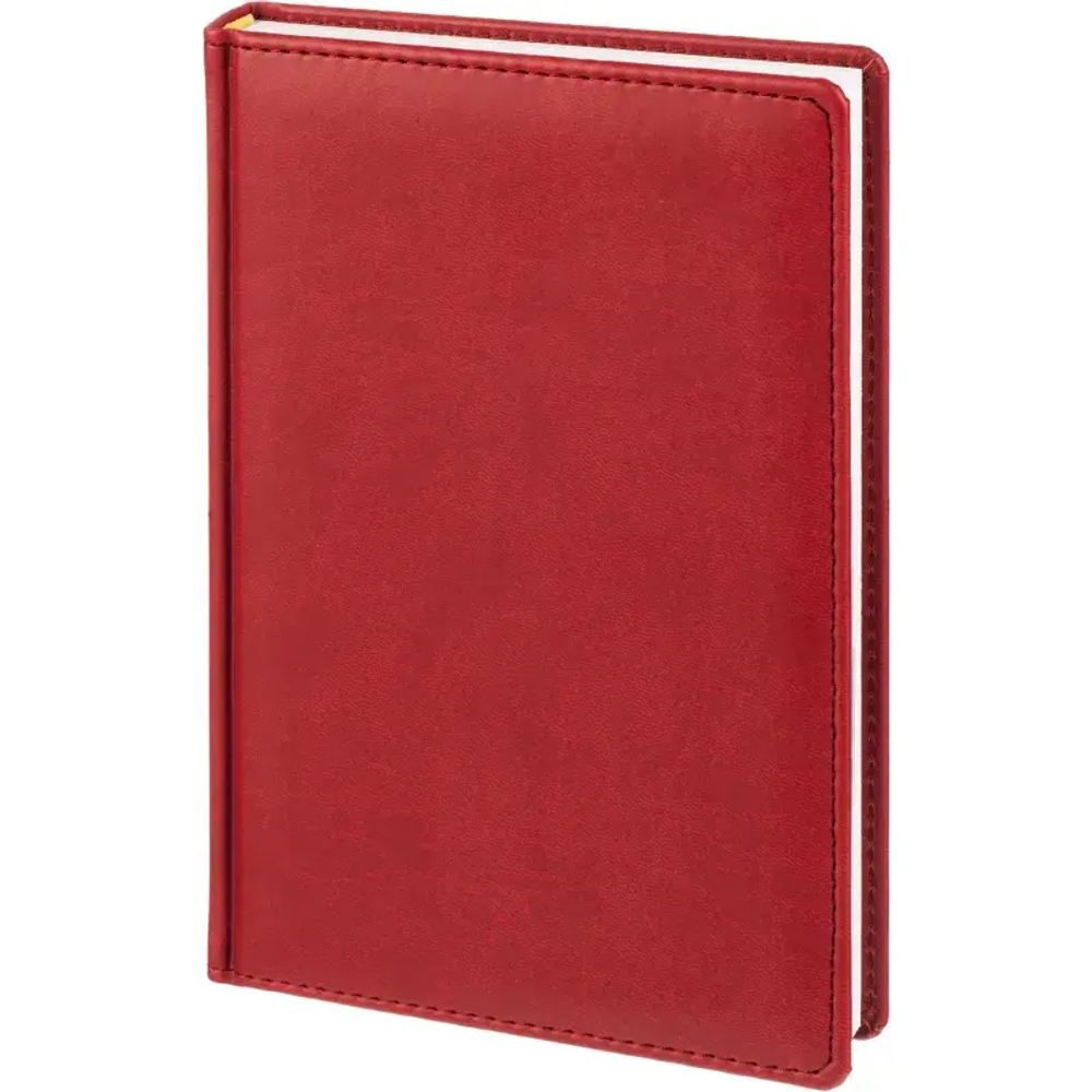 Ежедневник датированный 2026 АТТАСНЕ А5, 180л, 143х210мм, Сиам бордовый