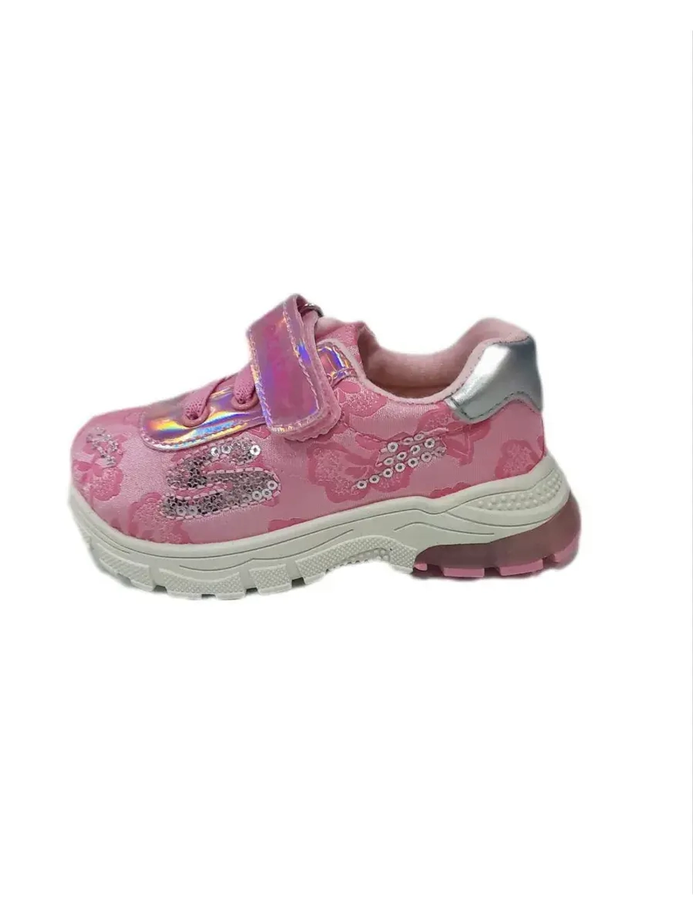 Кроссовки для девочки светящиеся