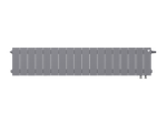 Радиатор Royal Thermo PianoForte 200 /Silver Satin - 18 секц. VDR