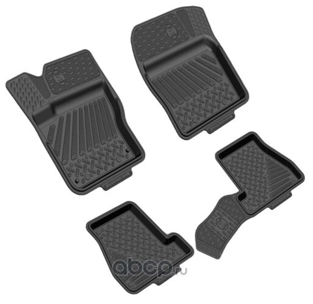 Коврики на пол Ford Focus III c 2011 г. (REZKON)