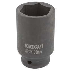 Головка ударная глубокая 3/4'', 35мм (6гр.) FORCEKRAFT FK-46510035