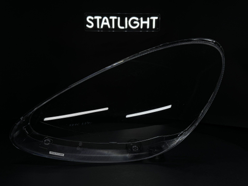 Левое стекло фары Porsche Cayenne II 958 2010-2014