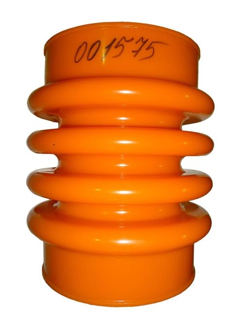 Кожух гофрированный RM75H/80 (Длина окружности=570 мм )/Bellow orange