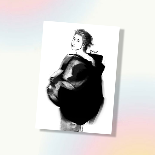 Арт принт / lynx / STRAY KIDS / Хан #1