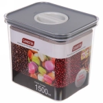 Банка для продуктов пластиковая 1500мл «Premium» 15,5*12,5*14,5см