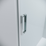 Душевой уголок Grossman Classic 100х80 120.K33.04.1080.10.00 профиль Хром стекло прозрачное
