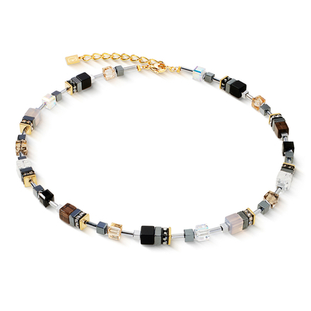 Колье Coeur de Lion Grey-Brown 3017/10-1211